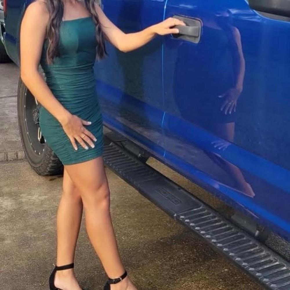 Green Homecoming Dress